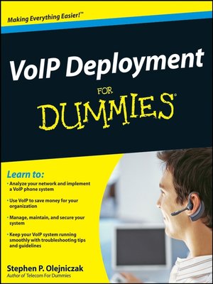 cover image of VoIP Deployment For Dummies